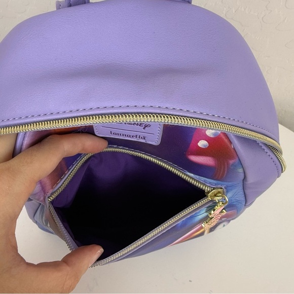Loungefly Disney Alice In Wonderland Mushroom Caterpillar Mini Backpack